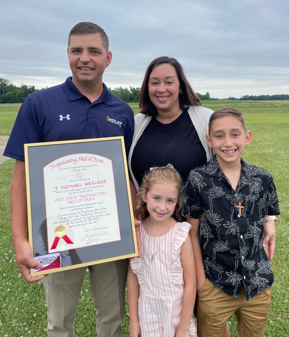 Mike Wengerd and family